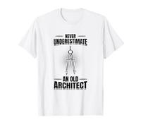 Architecte Grand-père Architecte planificateur Profession T-Shirt