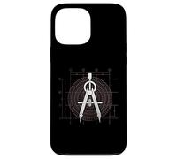 Architecte Graphique rétro dessinateur étudiant en Architecture Coque pour iPhone 13 Pro Max