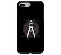 Architecte Graphique rétro dessinateur étudiant en Architecture Coque pour iPhone 7 Plus/8 Plus