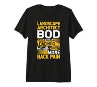 Architecte Paysagiste BOD Like A Dad BOD Plant Daddy Gardener T-Shirt Haut de Gamme