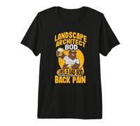 Architecte Paysagiste BOD Like A Dad BOD Plant Daddy Gardener T-Shirt Haut de Gamme