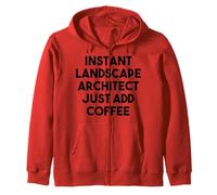 Architecte Paysagiste instantané, Ajoutez Simplement du café Sweat à Capuche