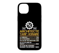 Architecte tarif houraire Architecture Architectes Fan Drôle Coque pour iPhone 14 Plus
