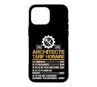 Architecte tarif houraire Architecture Architectes Fan Drôle Coque pour iPhone 16 Pro Max