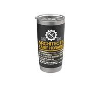 Architecte tarif houraire Architecture Architectes fan Drôle Gobelet isotherme en acier inoxydable double paroi