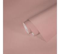 Architectes Papier Unitapete Floral Impression Vliestapete einfarbig rosa