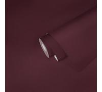 Architectes Papier Unitapete Floral Impression Vliestapete einfarbig rot