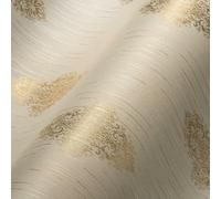 Architects 319464 Papier peint, Beige, Metallic, 10,05 m (Länge) x 0,53 m (Breite)