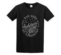 Architects Band All Our Gods Skull Men's T-Shirt Unisex Black Cotton Hip Hop Print Tee Shirts S