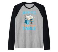 Architects Do It on The Table Blague d'architecture Manche Raglan