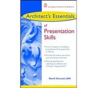 Architects Essentials of Presentation Skills by Greusel Paperback Book Greusel, David, Greusel (Auteur)