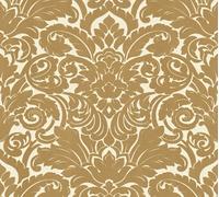Architects Paper papier peint baroque Castello papier peint avec ornements papier peint intissé avec flocage véritable marron crème 10,05 m x 0,52 m