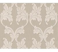 Architects Paper papier peint textile Tessuto, gris-beige, gris-blanc, 10,05 m x 0,53 m, 956281, 95628-1