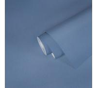 Architects Paper Papier peint uni Floral Impression intissé bleu uni