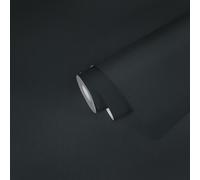 Architects Paper Papier peint uni Floral Impression intissé uni noir