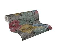 Architects Paper Papier Peints De Forêt Floral Impression intissé - 10,05m x 0,53m - Brun Noir Jaune Fabriqué en Allemagne 377532 37753-2