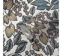 Architects Paper Papier Peints Fleuris Floral Impression intissé - 10,05m x 0,53m - Bleu Blanc Jaune Fabriqué en Allemagne 377548 37754-8