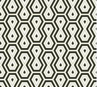 Architects Paper rétro Jungle Chic géométrique papier peint intissé or noir blanc 10,05 m x 0,53 m
