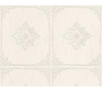 Architects Paper Textiltapete Fabric 2, creme, grau, 10.05 m x 0.53 m, 961992, 96199-2
