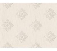 Architects Paper Textiltapete Fabric 2, creme, grau, 10.05 m x 0.53 m, 962002, 96200-2