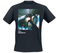 Architects The Sky Reach Up Homme T-Shirt Manches Courtes Noir 100% Coton Regular/Coupe Standard