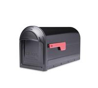ARCHITECTURAL MAILBOXES 7900-1B-R-10 Barrington Boîte aux Lettres à Montage Postal, Noir, L