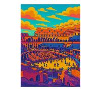 Architecture 1000 Pièces Mini Puzzle pour Adultes