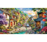Architecture Ancienne Puzzle pour Adultes: 1000 Pièces en Carton Recyclé pour la Décoration 38x26cm/1000pcs
