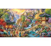 Architecture Ancienne Puzzle pour Adultes: 1000 Pièces en Carton Recyclé pour la Décoration 38x52cm/1000pcs