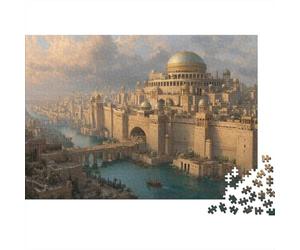 Architecture de l'ancienne Babylone 38x26cm/1000pcs Puzzle pour Adultes -,Jouet De DIY