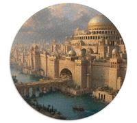 Architecture de l'ancienne Babylone Puzzles pour Adultes 1000pcs (67.5x67.5cm),Jeux De Défi