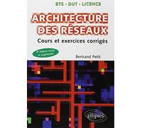 Architecture des réseaux: Cours et exercices corrigés