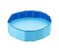 Architecture d'hygiène portable - Piscine pliante - Grandes piscines pour chiens utilitaires polyvalentes, système de déplacement de profondeur géométrique vertical de 11,81 pouces, composant de fixat