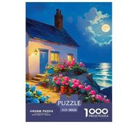 Architecture fantastique 1000 Pièces Puzzle Cadeaux Pour Femmes, Cadeaux Pour Hommes Belles Maisons Puzzle À Faire Soi-même Pour Décoration D'intérieur,cadeaux Pour Adultes Et Enfants À Partir De 12 A