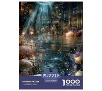 Architecture Fantastique Puzzle 70x50cm/1000pcs, Ville Magique - Jeux Éducatifs Familiaux, Relaxants & Créatifs, Cadeau De Décoration Domestique