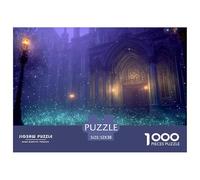 Architecture Gothique Puzzle 1000 Pièces 52x38cm/1000pcs, - Jeux De Détente Familial, Éducatifs Créatifs, Cadeau De Décoration