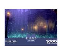 Architecture Gothique Puzzles 1000 Pièces Jeu De Défi Jouet Adultes Et Plus De 12 Ans Jeu De Puzzle Défi Éducatif Entraînement Mental Cadeau Décoration Maison 38x26cm/1000pcs