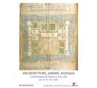 Architecture, jardin, paysage - L'environnement du château et de la villa aux XV et XVI siècles - Collectif - Picard - Livre