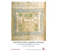Architecture, Jardin, Paysage - L'environnement Du Chateau Et De La Villa Aux Xveme Et Xvieme Siecles, Actes Du Colloque Tenu A Tours Du 1er Au 4 Juin 1992