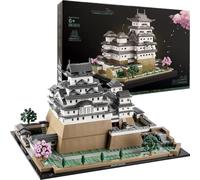 Architecture Le Château d'Himeji, Himeji Castle Ensemble de construction, Collection Architecture Landmarks, Idée Cadeau pour Fans de Culture Japonaise,Kit de Construction de pour Adultes,1738PCS