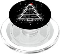 Architecture Lumières de Noël Ornements Architecte Sapin de Noël PopSockets PopGrip pour MagSafe