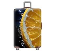 Architecture Mer Plage Impression Housse De Valise,Scratchproof Housse Valise,Luggage Trolley Case Cover De Elastique Housse De Protection pour Valise 18 à 32 Pouces (Colour 5,S(18-21inch))