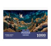 Architecture Orientale Puzzle 1000 Pièces 70x50cm/1000pcs, Grue - Jeux Relaxants pour Adolescents, ÉduChatifs Créatifs, Décoration,Cadeau