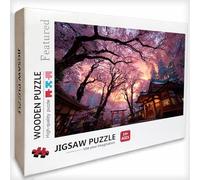 Architecture Puzzle 2000 Pièces Adultes, Japon Puzzle Bois 99x70cm, Adultes Jeu éducatif Défi énigme avec Une Boîte d'emballage Exquise, Jeu Relaxant Détente Collection, Decoration Chambre, T-3923