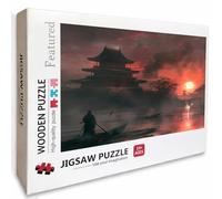 Architecture Puzzle Bois, Bateau Puzzle 5000 pièces Adultes avec Boîte 156x105cm, Activités de Loisirs en Famille, Jeux de Puzzle de Haute Qualité, Convient à la Plupart des Gens, Cadeaux, 5-3741
