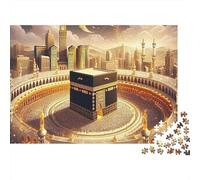 Architecture Sacrée Paysage Urbain Puzzle 1000 Pièces Papier pour Adultes Vue Nocturne Puzzle en Famille 70x50cm/1000pcs