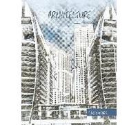 Architecture Sketchbook: Architects Drawing Notebook Ideal Sketch Pad Journal In Matte Finish 8.5 X 11 Inches 120 Pages Of Dot Grid Paper