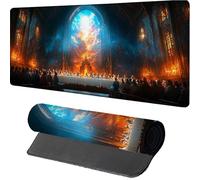 Architecture Tapis de Souris Gaming 1600x800x3mm, La CèNe Tapis de Souris XXL, Sous Main Bureau, Mouse Pad avec Rubber Base, Accessoires Bureau, Mousepad avec Coutures sur Les Bords, pour Gamer A-3780
