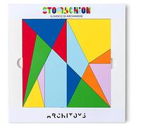 ARCHITOYS | Stomachion d’Archimède - Puzzle en Bois pour Tous - Un véritable Jeu de logique, Rien à Voir avec Le Tangram - (Grand)