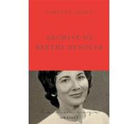 Archive de Berthe Bendler Vincent Jaury (Auteur)